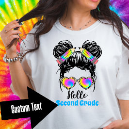 Camisa de Nível Personalizado de Nível de Alô do M