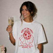 Camisa de Noiva Personalizada para Festa de Desped