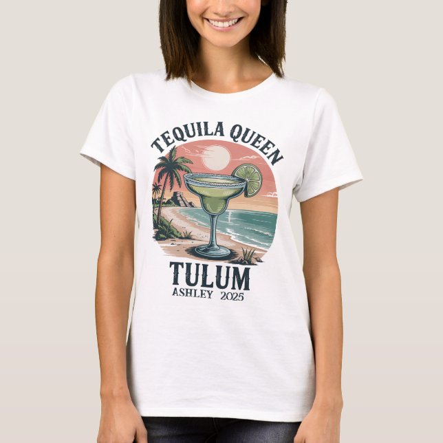 Camisa de Noiva Tulum Solteira (Nome Ano Personali (Frente)