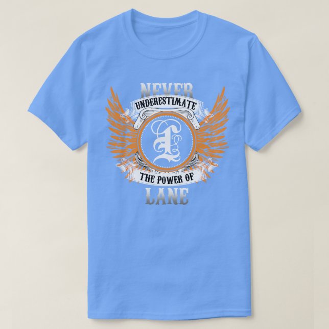 Camisa De Nome Da Faixa Nunca Subestima A Potência (Frente do Design)