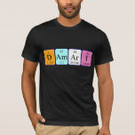 Camisa de nome de mesa periódica Damari<br><div class="desc">Damari soletrou como D Am Ar I (Deuterium Americium Argon Iodine) em uma camisa para o cientista em você.</div>
