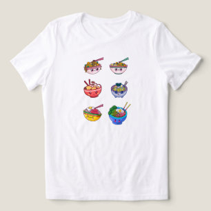 Camisa De Noodal, Suéter De Ramen Rice, Camisa De