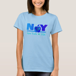 Camisa de Nova Iorque - escolha estilo e cor