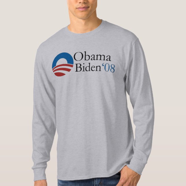 Camisa de Obama Biden '08 (Frente)