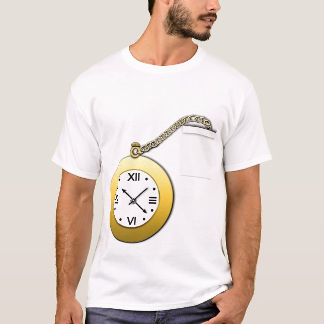 Camisa de observação de bolso (Frente)