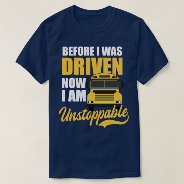 Camisa De Ônibus Escolar Foi Conduzida Agora Ilimi (Frente do Design)