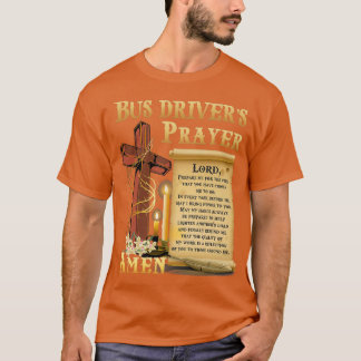 Camisa De Oração Do Condutor De Ônibus