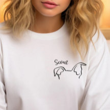 Camisa De Orelhas De Cachorro, Pai De Branca