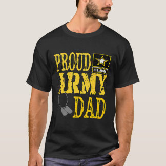 Camisa de Orgulho Militar do Pai do Exército Orgul