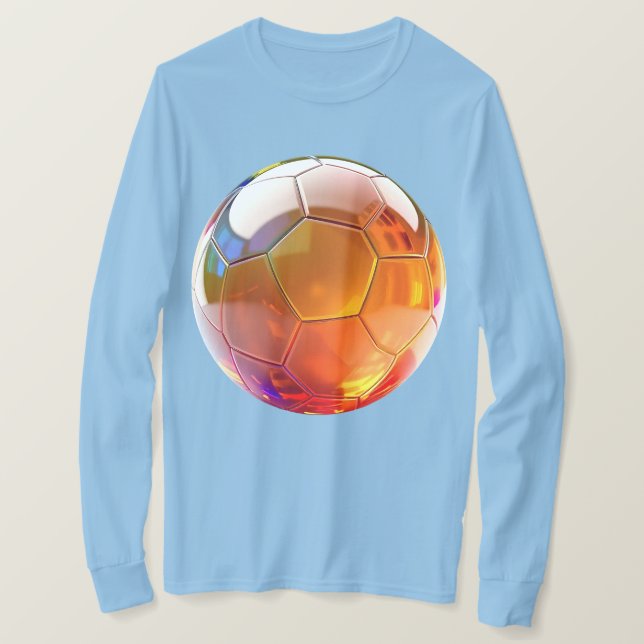 Camisa de ouro Leve Longa (Frente do Design)