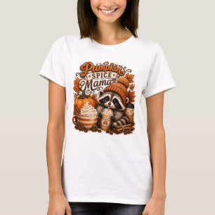 Camisa de Outono da Mamãe de Especiarias de Abóbor