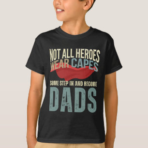 Camisa de Padrasto Dos Miúdos Homens Dia Dos Pais 