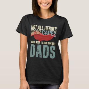 Camisa de Padrasto Dos Miúdos Homens Dia Dos Pais