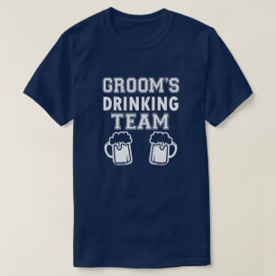 Camisa de padrinhos de casamento engraçados da Equ