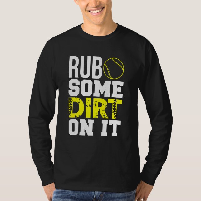 Camisa De Pai Da Mãe De Softwares Esfrega Alguma S (Frente)