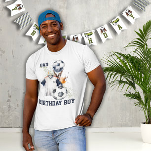 Camisa de Pai de aniversário desportiva