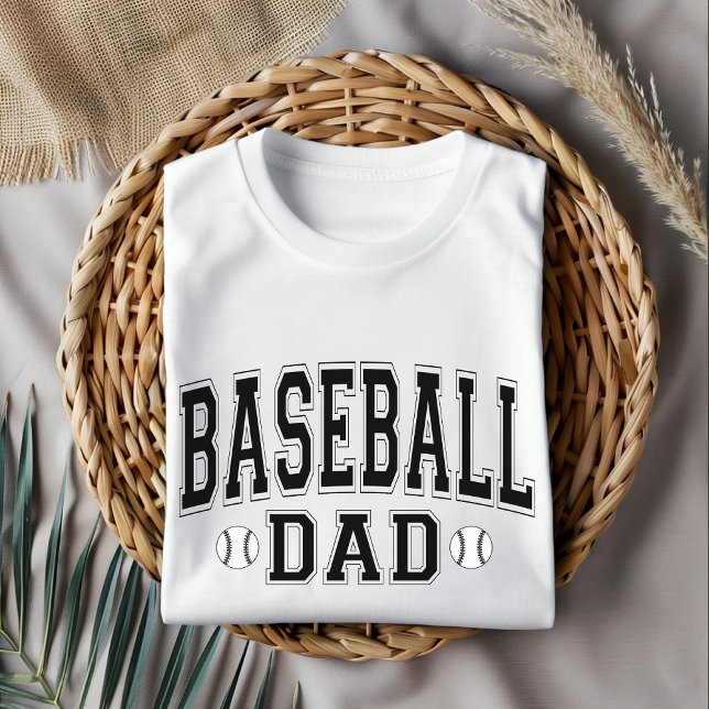 Camisa de Pai de beisebol - Presente para o Dia do (baseball dad shirt, fathers day gift, birthday gift for dad, baseball team dad, baseball coach gift)