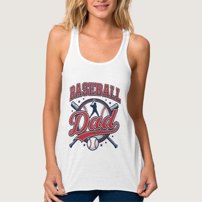 Camisa de Pai de Beisebol Vintage Design_1 (Frente)