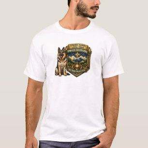 Camisa de Pai de Cachorro Mãos Fortes Patinhas L