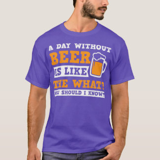Camisa De Pai De Cerveja Um Dia Sem Presente