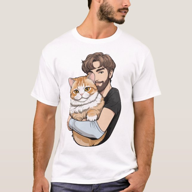 Camisa de Pai de gato (Frente)