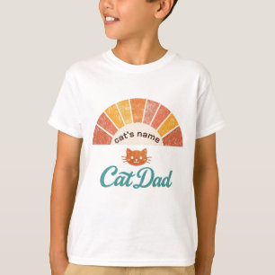 ★ Camisa de Pai de Gato ★ Camiseta Personalizada d
