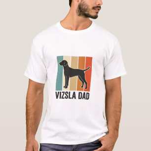 Camisa de Pai de Vizsla Vintage para Amantes de Cã