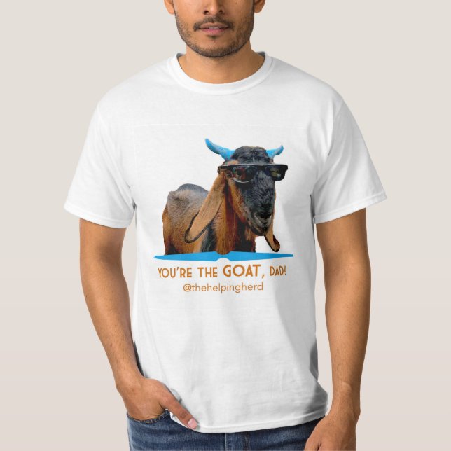 Camisa de Pai do GOAT (Frente)