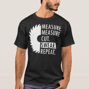 Camisa de Pai engraçada Medida Corte Doce Homem-Le