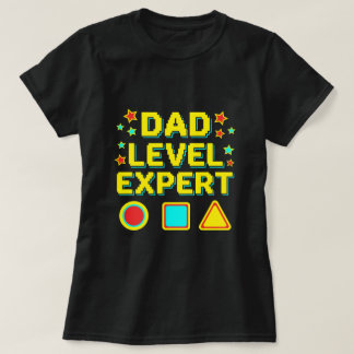 Camisa de Pai Gamer Retro Especialista em Level de