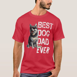 Camisa de Pai Husky Melhor para Amantes de Husky V