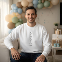 Camisa de Pai Minimalista para Futuro Papai, Pater