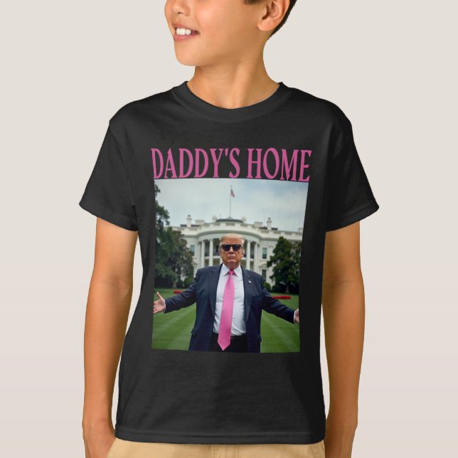 Camisa De pai Para Homens Meninos (Frente)