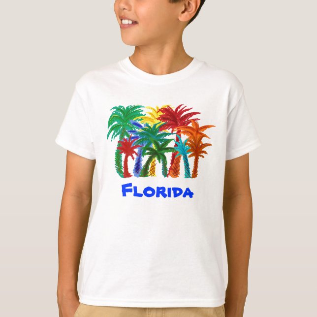 Camisa de palmeira da Flórida (Frente)