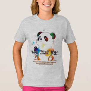 Camisa de panda bonita