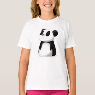 Camisa de Panda Bonita para Crianças