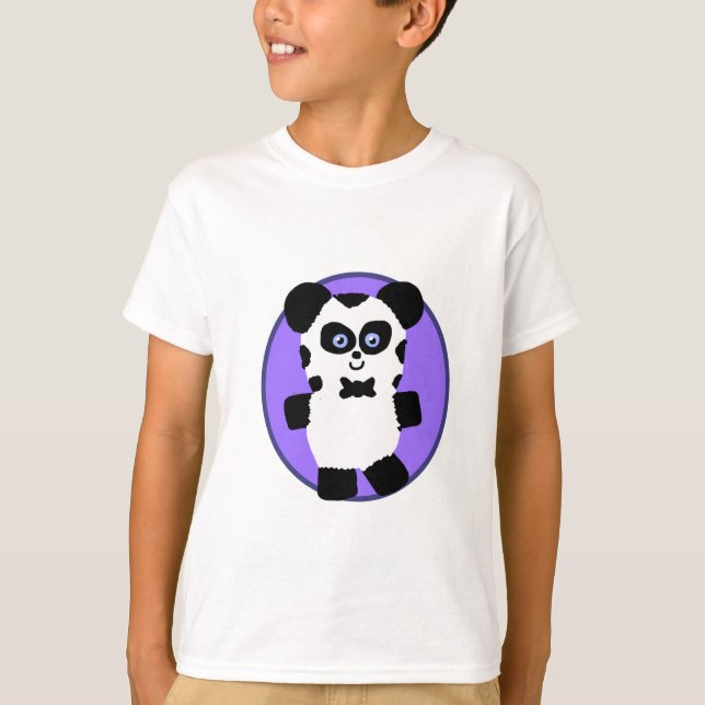 Camisa de Panda de Cartoon Bonito (Frente)