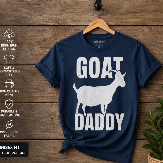 Camisa de Papai Bode Presente Divertido do Dia dos (Criador carregado)