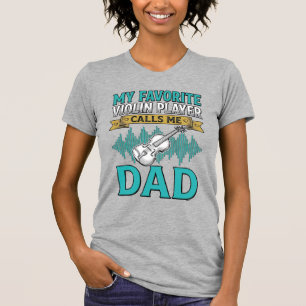 Camisa de Papai Violinista O Violinista Favorito M