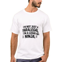 Camisa de Paralegal Ninja Jurídico | Presente Dive
