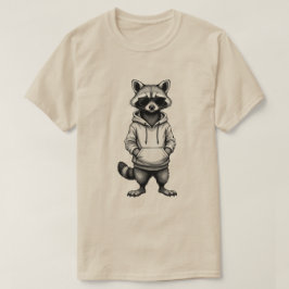 Camisa de Páscoa de Slick Raccoon: Tee Legal de Ra