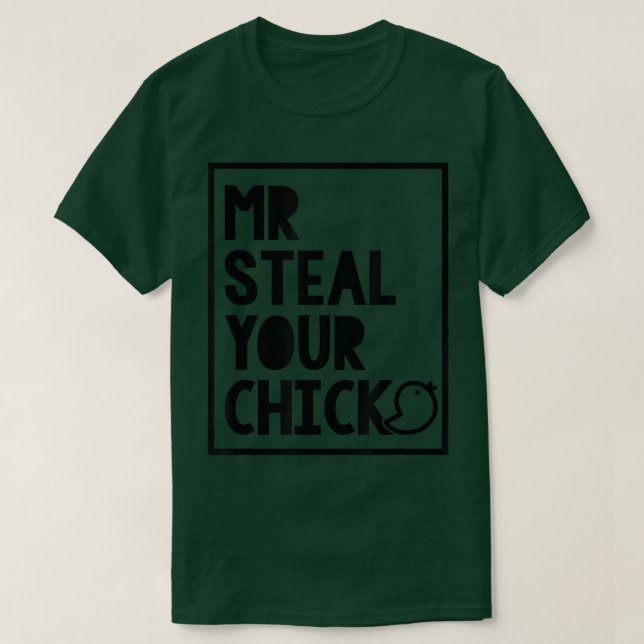 Camisa De Páscoa Para Rapazes Sr. Steal Seu Pintin (Frente do Design)