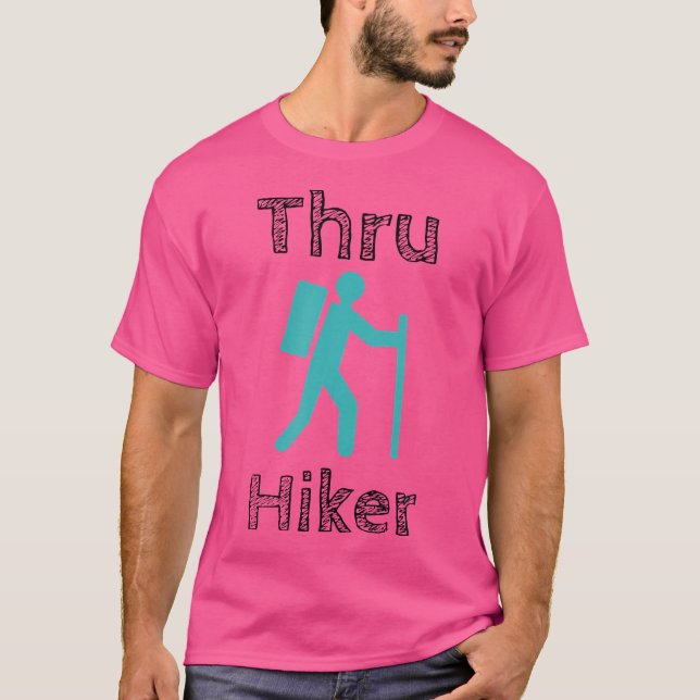 Camisa De Passagem - Hiker Através Do Acampamento  (Frente)