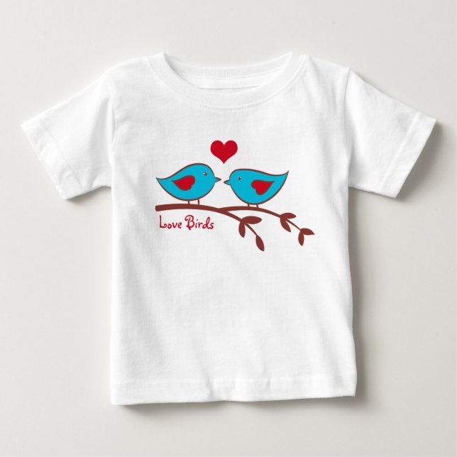 Camisa de Pássaros de Amor (Frente)
