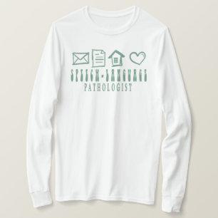 Camisa De Patologista Da Língua De Voz, Terapia De