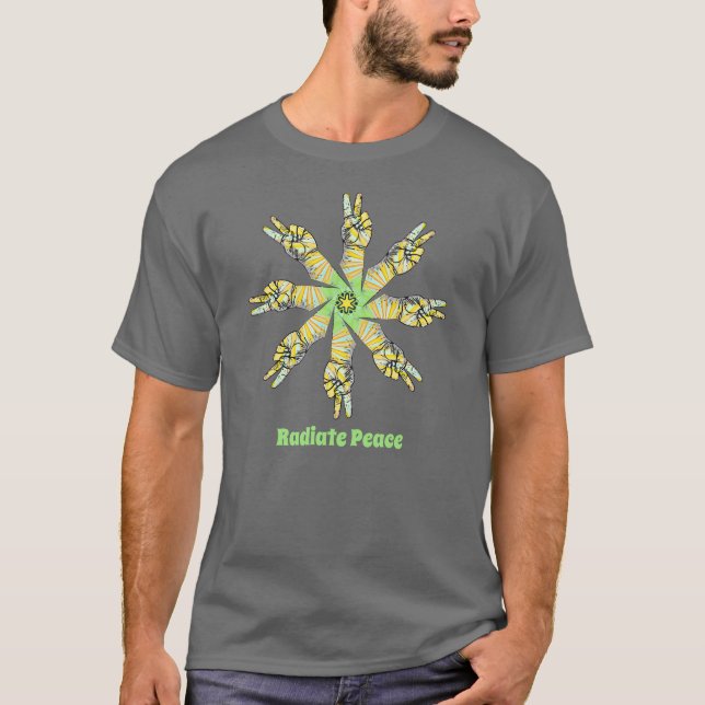 Camisa de Paz Radiada (Frente)