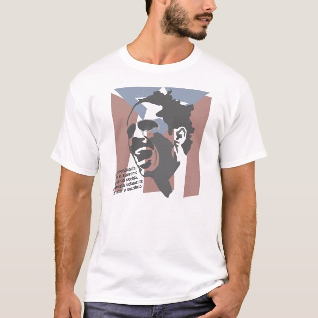Camisa de Pedro Albizu Campos T (Frente)