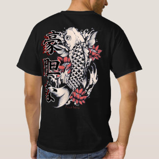 Camisa de Peixe Koi Japonês