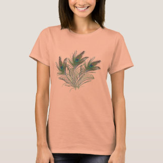 Camisa de Penas de Peacock