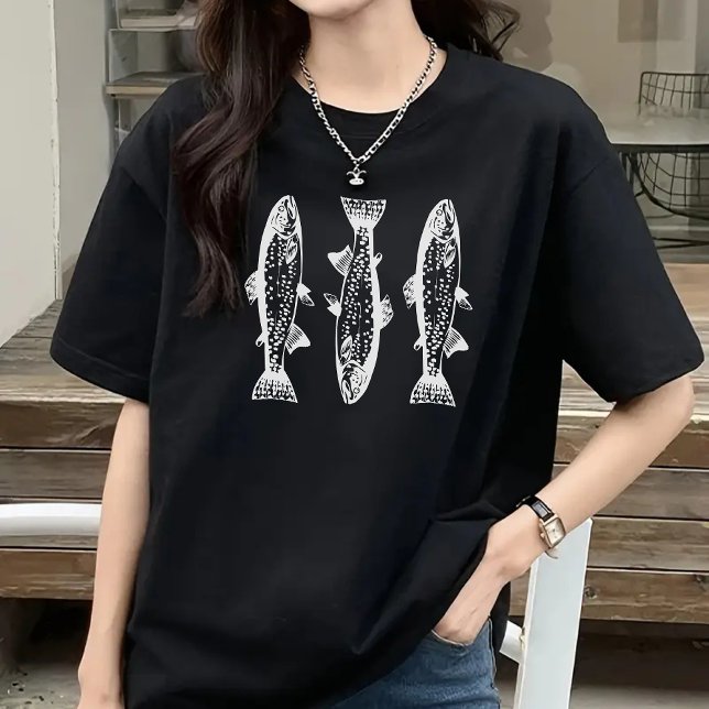 Camisa de pesca, Camisa de amantes de pesca, Tea d (fishing shirt, fishing sweatshirt, fisherman gift, fishing lovers gift, fisherman shirt,)